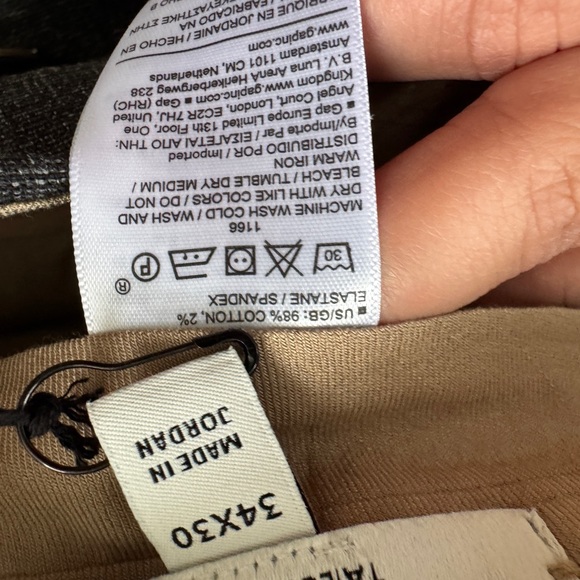 BANANA REPUBLIC SLIM DRESS PANT - TEXTURED- WRINKLE-RESISTANT - Picture 7 of 7